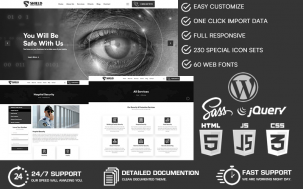 Shield - Security & Protection Service WordPress Theme