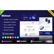 Wohost - Web Hosting WordPress Theme