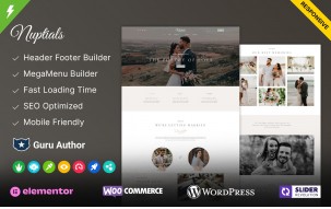 Nuptials - Wedding and Planner WordPress Theme