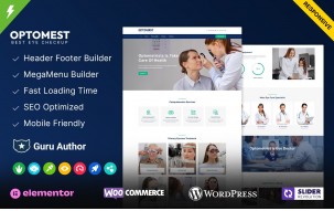 Optomest - Optometrist and Eye Care WordPress Theme