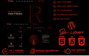 Reflective - It Solutions & Software Engineering WordPress Theme