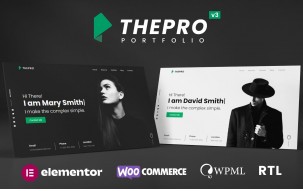 ThePRO - Personal Portfolio WordPress Theme