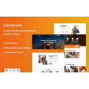 Construck - Building And Construction WordPress Theme