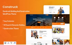 Construck - Building And Construction WordPress Theme