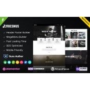 Lyricsmus - Music WordPress Theme