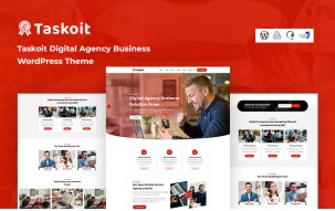 Taskoit - Digital Agency Business WordPress Theme