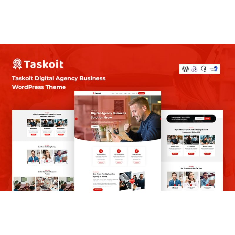 Taskoit - Digital Agency Business WordPress Theme