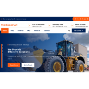 TishConstruct - Construction Company WordPress Theme