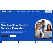 Emcon - IT Solutions Company WordPress Theme