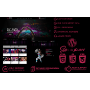 Nightbird - Night Club WordPress Theme
