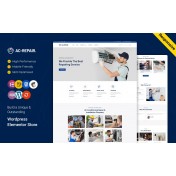 AC Repair - Air Conditioning and Heating WordPress Theme