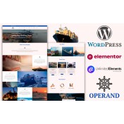 Operand - Operating & Chartering Landing Page WordPress Theme