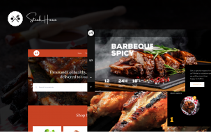 Steakhouse Restaurant Bakery Hotel Booking and Woocommerce Theme