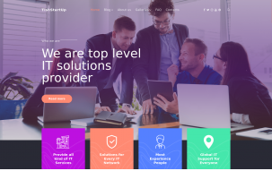 TishStartUp - StartUp and Company WordPress Theme