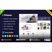 Petzean - Animal Care and Pet Shop WordPress Theme