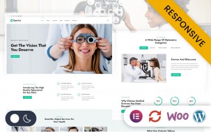Optolris - Eye Care Optometrist Elementor WordPress Responsive Theme