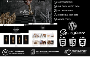 Chessta - Chess Club WordPress Theme