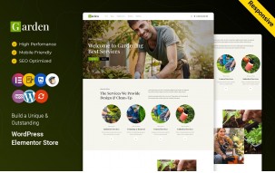 Garden - Landscape Gardening WordPress Theme