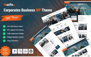 Maxfix - Corporates Business WordPress Theme