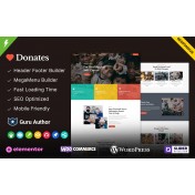 Donates- Charity and Donation Organization WordPress Theme