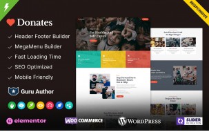 Donates- Charity and Donation Organization WordPress Theme
