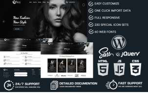 Haira - Hairdresser & Hair Salon WordPress Theme