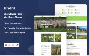 Bhera - Sheep Farm Responsive WordPress Theme