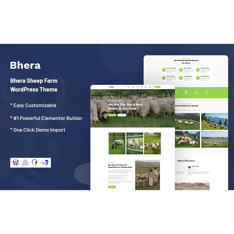 Bhera - Sheep Farm Responsive WordPress Theme
