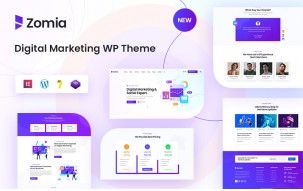 Zomia - Digital Marketing & SEO Agency WordPress Theme