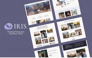 Iris - Wedding Photography WordPress Theme