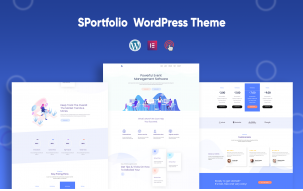 SPortfolio - Simple Minimalist Multi-Purpose WordPress Theme