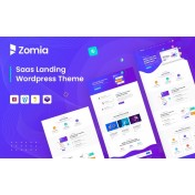 Zomia - Saas Landing & Startup WordPress Theme.