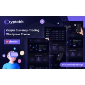 Cryptobit - Trading WordPress Theme