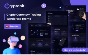 Cryptobit - Trading WordPress Theme