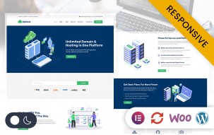 Uphost - Web Hosting Service Elementor WordPress Responsive Theme