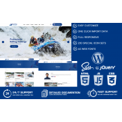 Kayaking - Rafting WordPress Theme