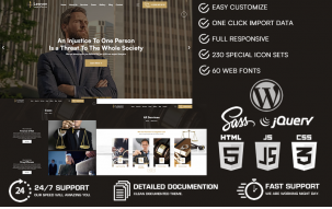 Lawyen - Lawyer & Law Firm WordPress Theme