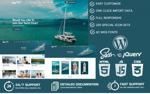 Sail - Yacht Club WordPress Theme