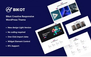 Bikot - Creative Responsive WordPress Theme