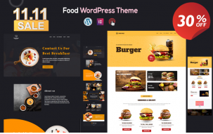 Burger House - Food Burger Restaurant WordPress Theme