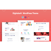 Digitalsoft - SaaS and Software Elementor WordPress Theme