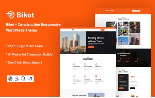 Bikot - Construction Responsive WordPress Theme