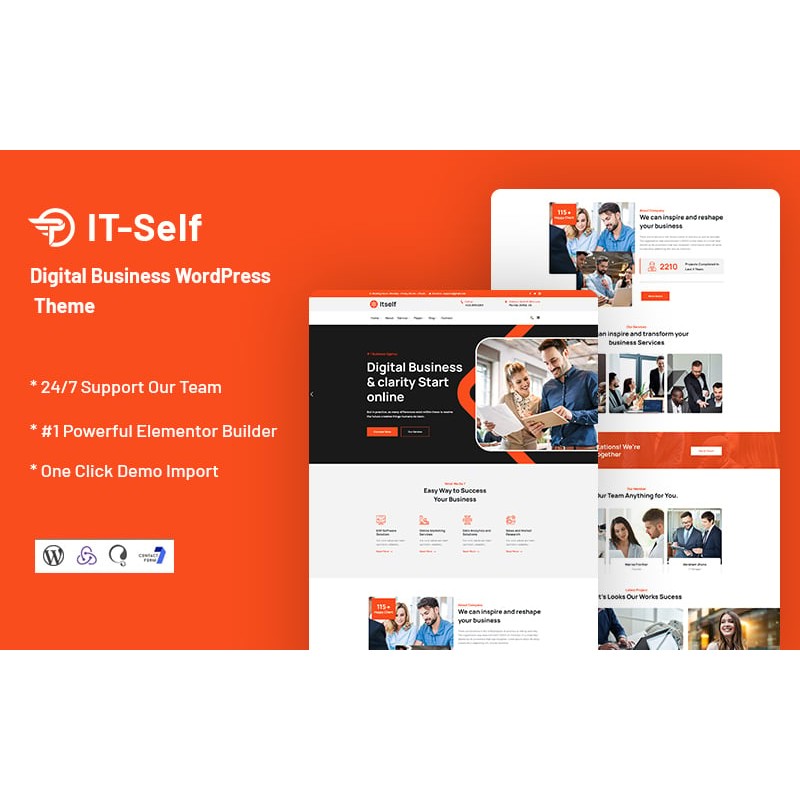 Itself - Digital Business WordPress Theme