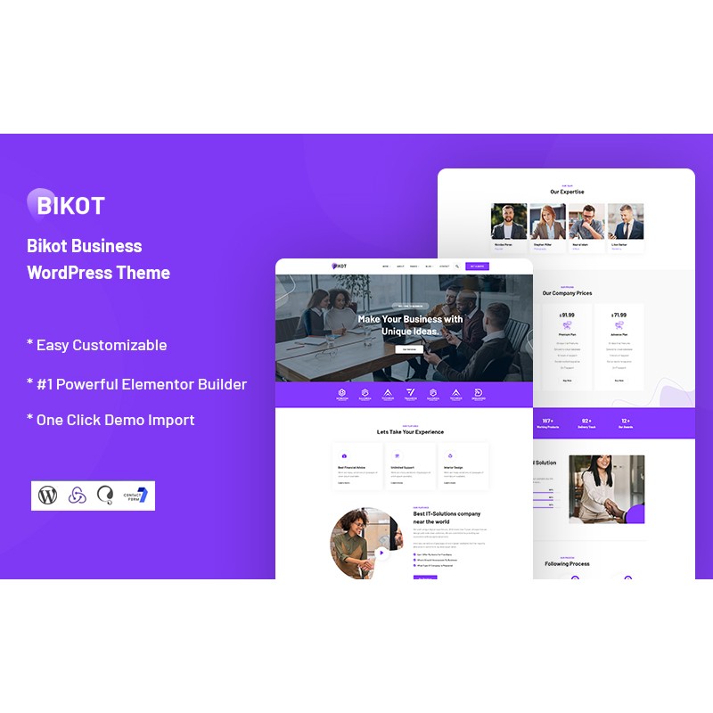 Bikot - Business Responsive WordPress Theme