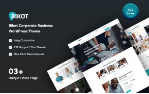 Bikot - Corporate Business WordPress Theme