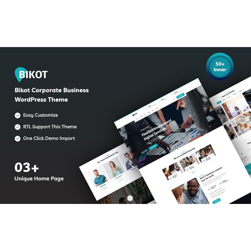 Bikot - Corporate Business WordPress Theme
