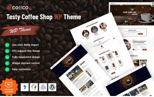 Coffco - Testy Coffee Shop WordPress Theme