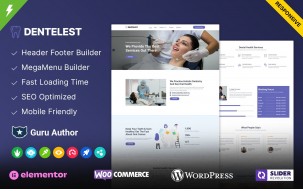 Dentelest - Medical and Dentist WordPress Theme