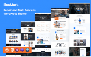 Elecmart- Repair Multi-Service WordPress Theme