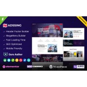 Adssing - Advertising Agency and Digital Marketing WordPress Theme